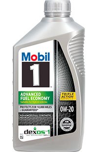 Mobil 1™ Advanced Fuel Economy 0W‑20