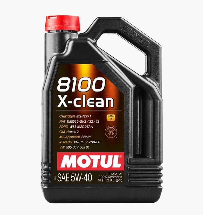 Motul 8100 X‑Clean Gen2 5W‑40