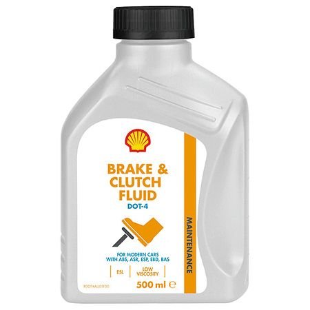 Shell Brake & Clutch Fluid DOT 4